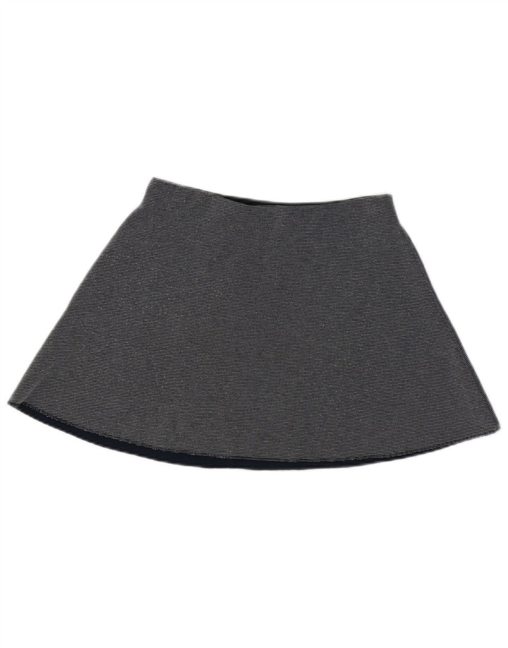 Minigonna ZARA da donna media W28 blu navy screziato