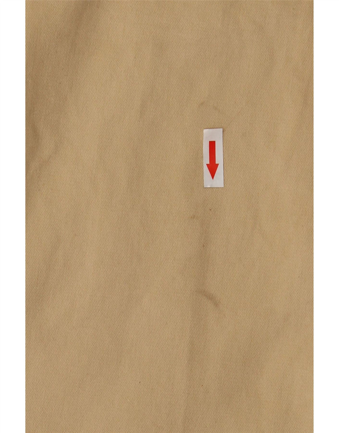 TOMMY HILFIGER Pantaloni casual dritti da uomo W34 L32 Cotone beige