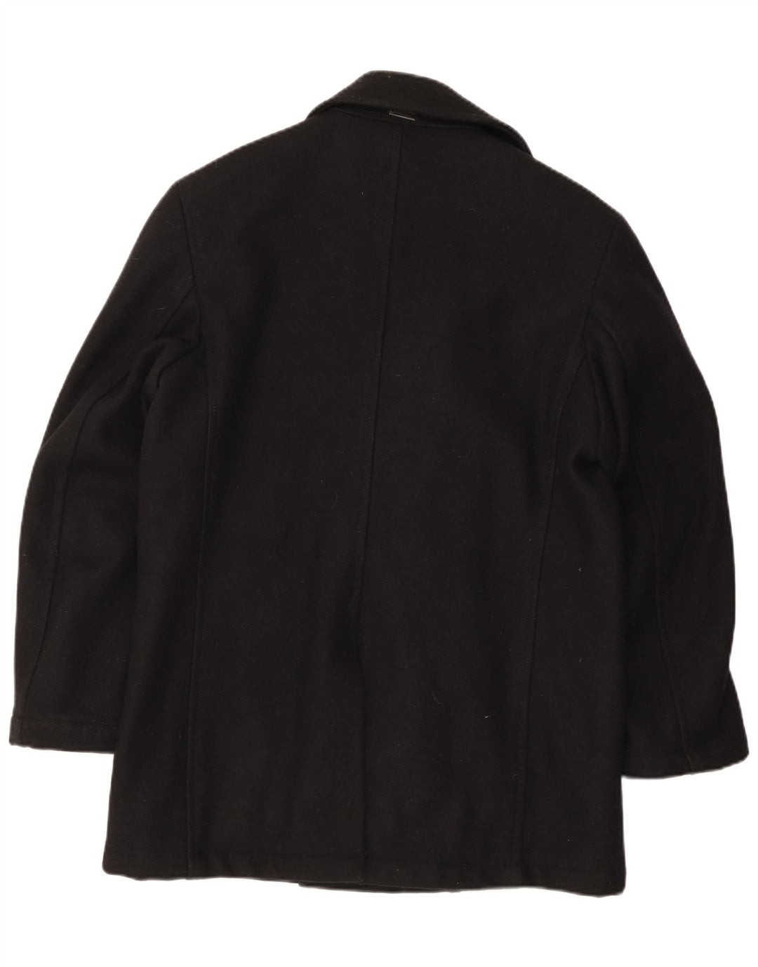 Cappotto doppiopetto da uomo Gas UK 40 grande nero