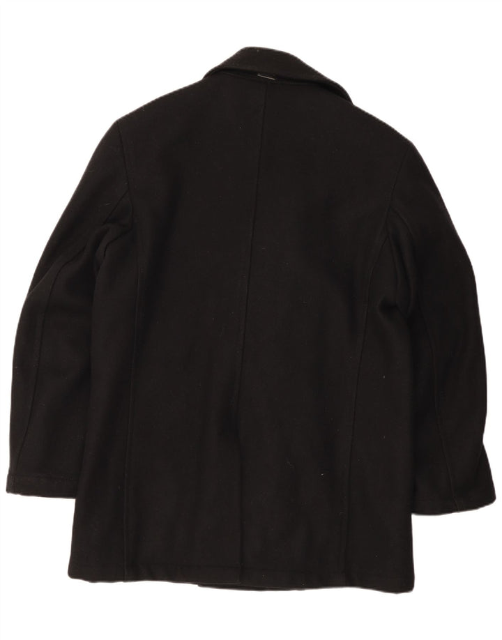 Cappotto doppiopetto da uomo Gas UK 40 grande nero