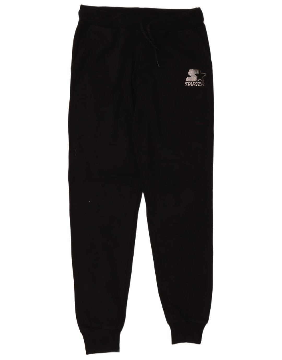 Pantaloni da tuta da donna Starter Joggers UK 10 piccoli cotone nero