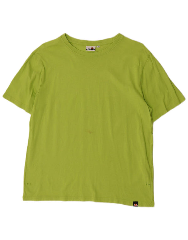T-shirt da uomo Ellesse Top piccola in cotone verde