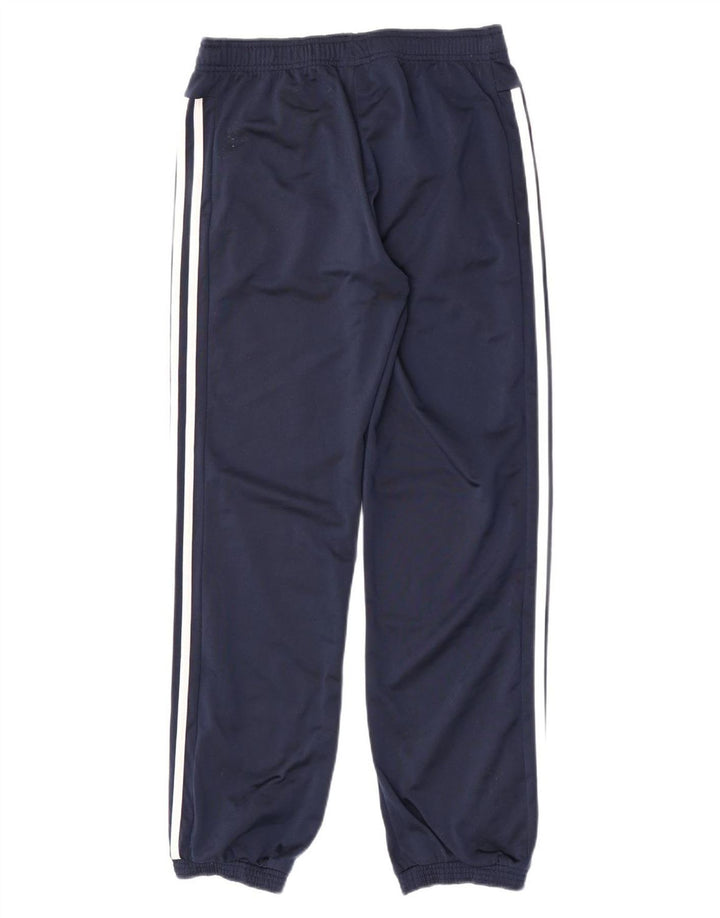 Pantaloni da tuta da ragazzo Adidas Joggers 13-14 anni in poliestere blu navy