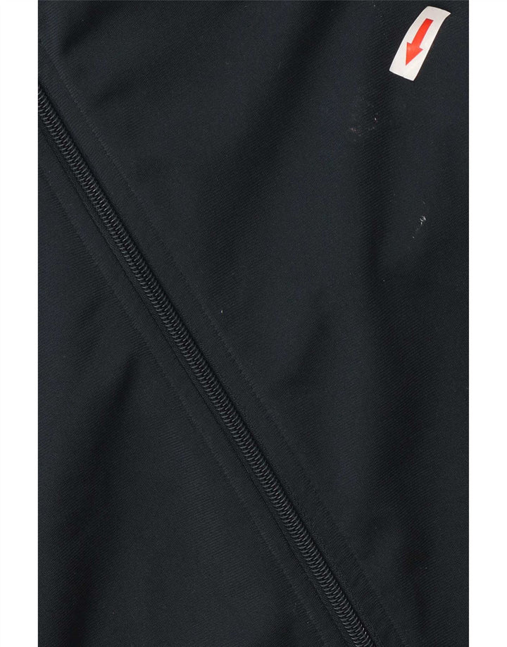 Giacca da tuta da donna Adidas UK 12/14 Poliestere blu navy medio
