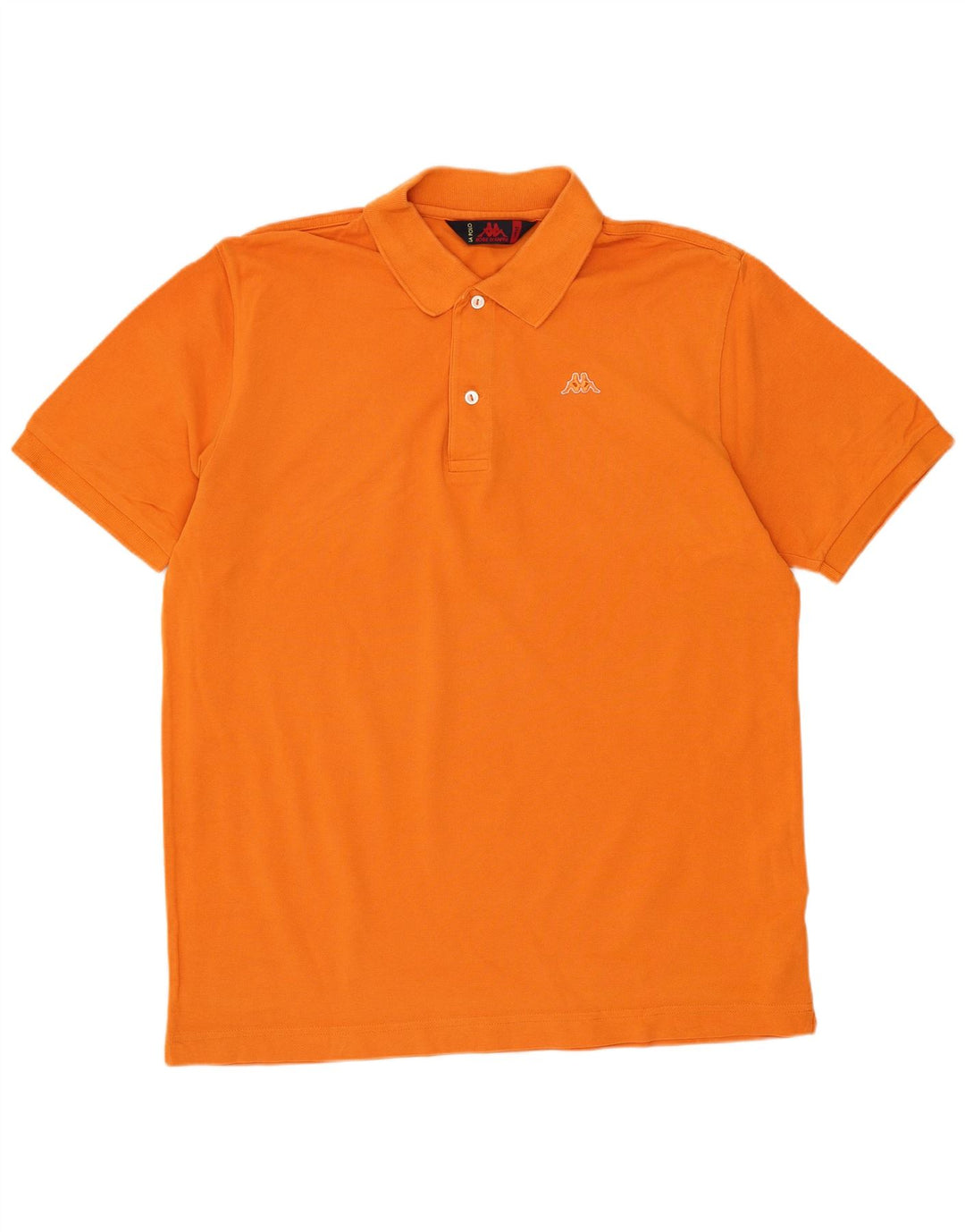 Polo Uomo KAPPA Large Arancione Cotone