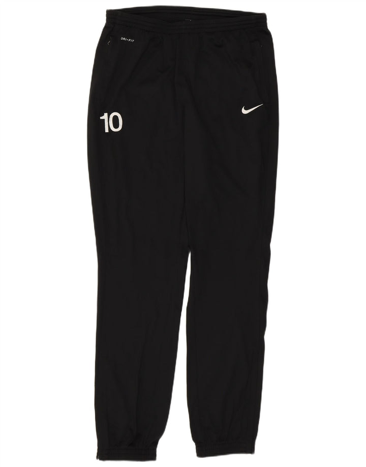 Pantaloni da tuta da uomo Nike Joggers medi neri poliestere sportivi