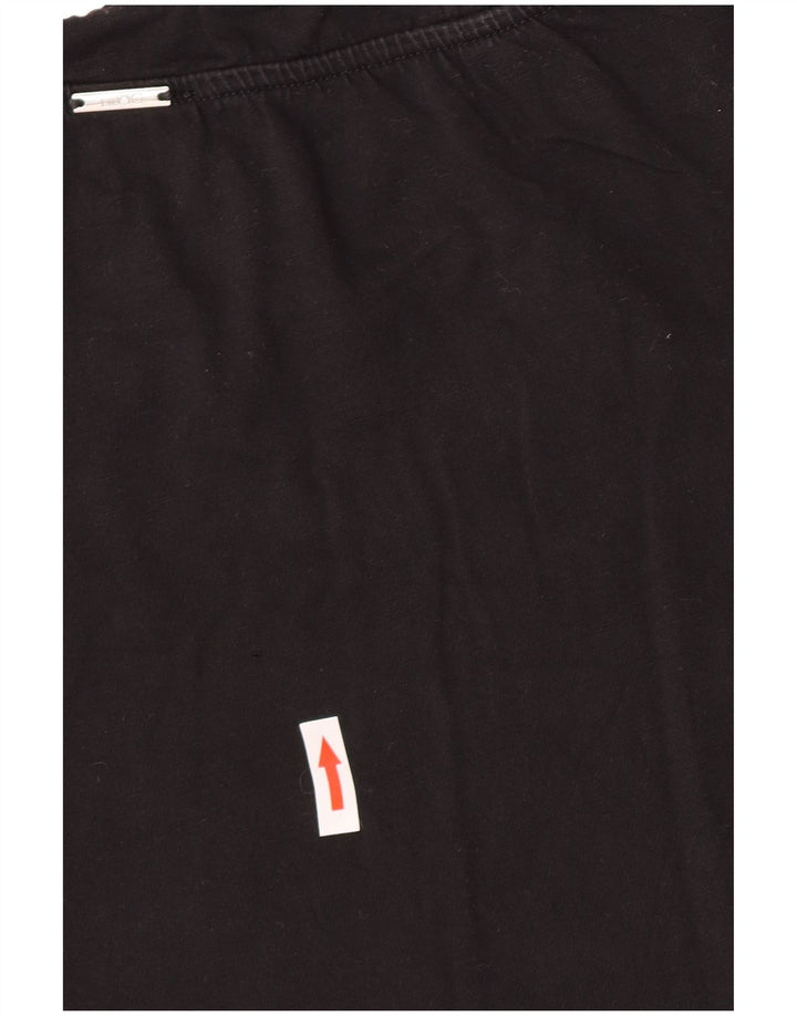 T-shirt da donna Liu Jo Top UK 10 piccola in cotone nero