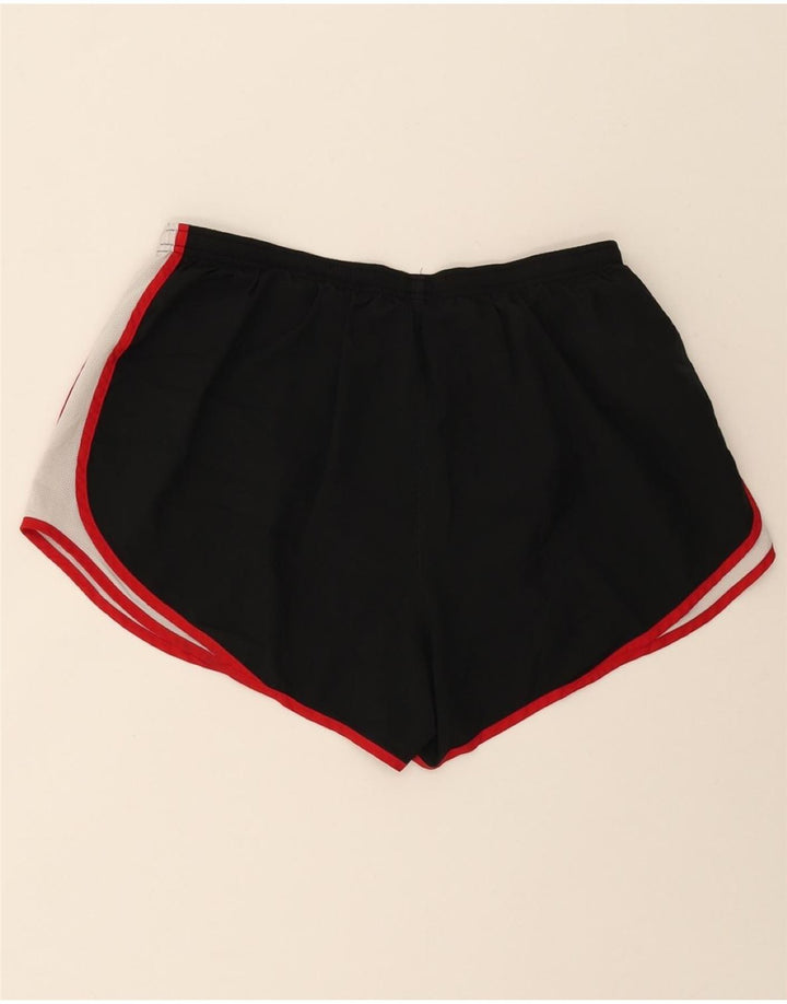 NIKE Womens Sport Shorts UK 18 XL  Black Colourblock Polyester Vintage Nike and Second-Hand Nike from Messina Hembry 