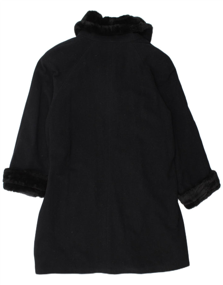 Soprabito oversize da donna Barisal UK 16 grande lana nera