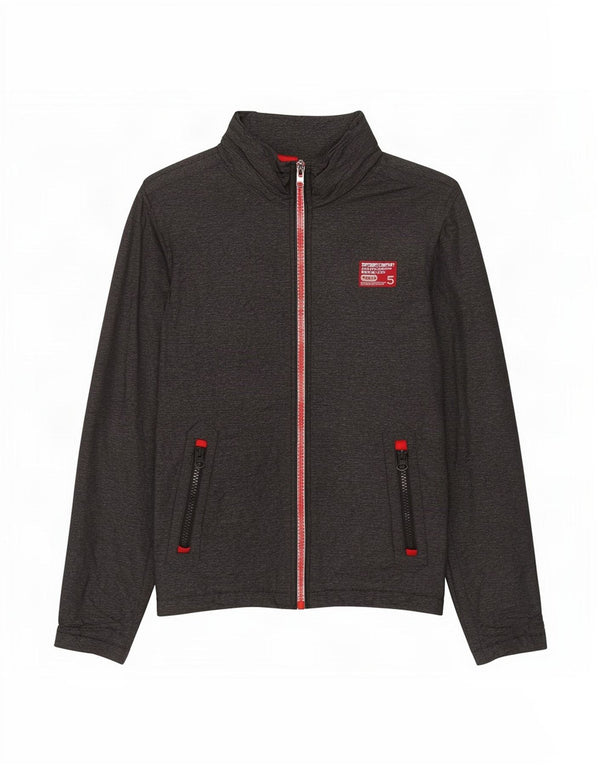Giacca a vento da uomo Superdry UK 36 Small Nylon grigio