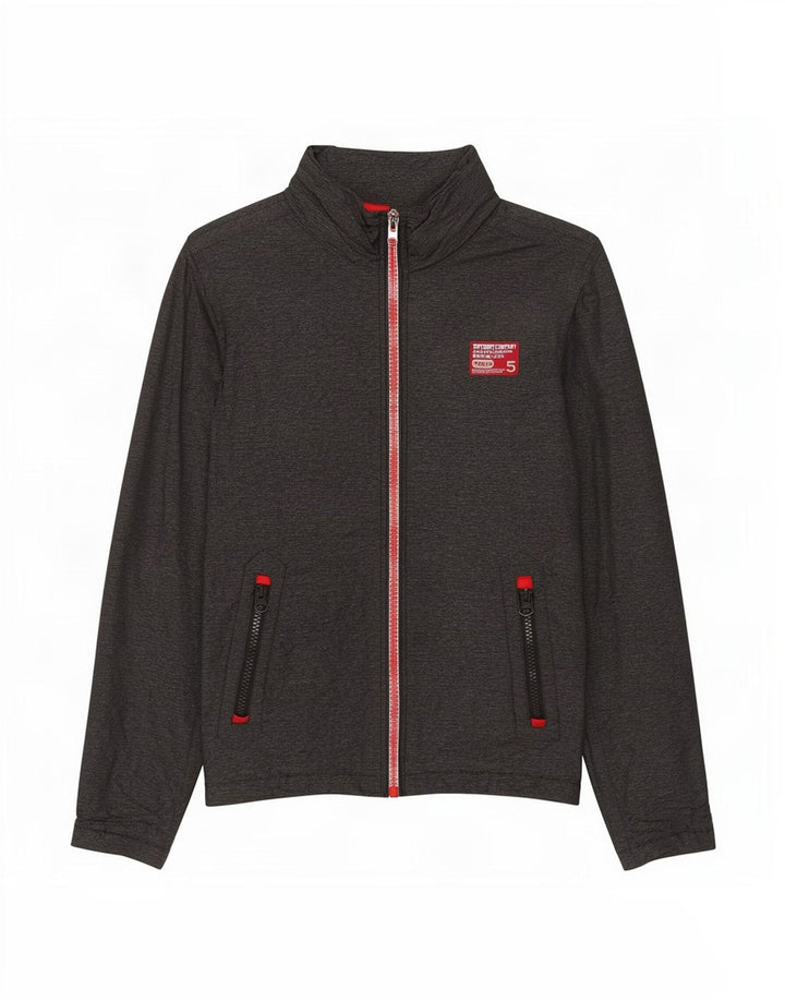Giacca a vento da uomo Superdry UK 36 Small Nylon grigio