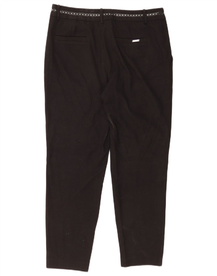 Pantaloni chino slim da donna Guess UK 16 grandi neri