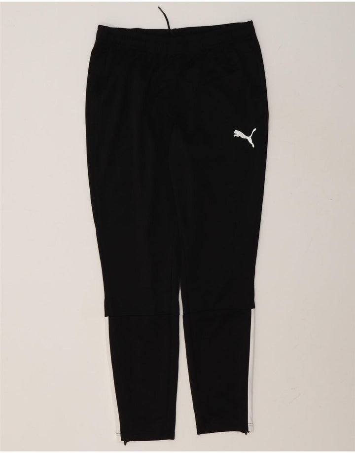 Pantaloni da tuta da uomo Puma Medium Black Colourblock in poliestere