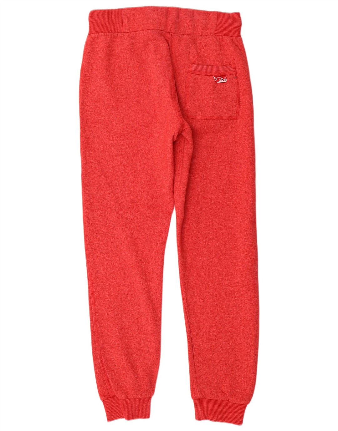 Pantaloni da tuta con grafica da uomo SUPERDRY Joggers piccoli in cotone rosso