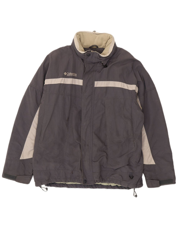 Giacca a vento da uomo Columbia UK 42 XL Colorblock grigio
