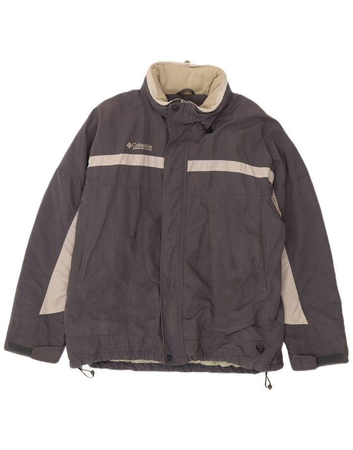 Giacca a vento da uomo Columbia UK 42 XL Colorblock grigio