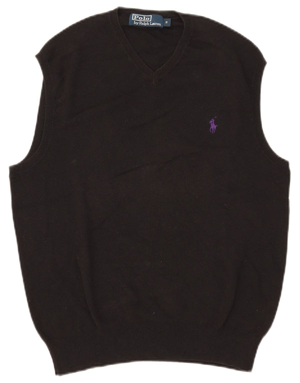 Canottiera da uomo Polo Ralph Lauren piccola in cotone nero