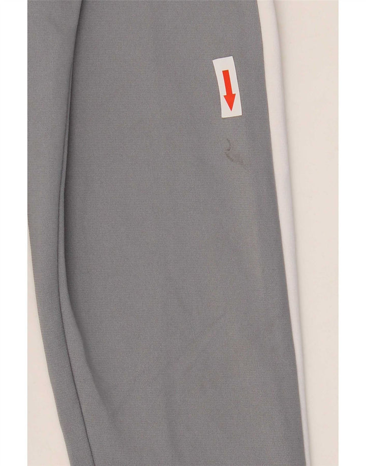 Felpa con cappuccio e zip da uomo Under Armour Poliestere color block grigio medio