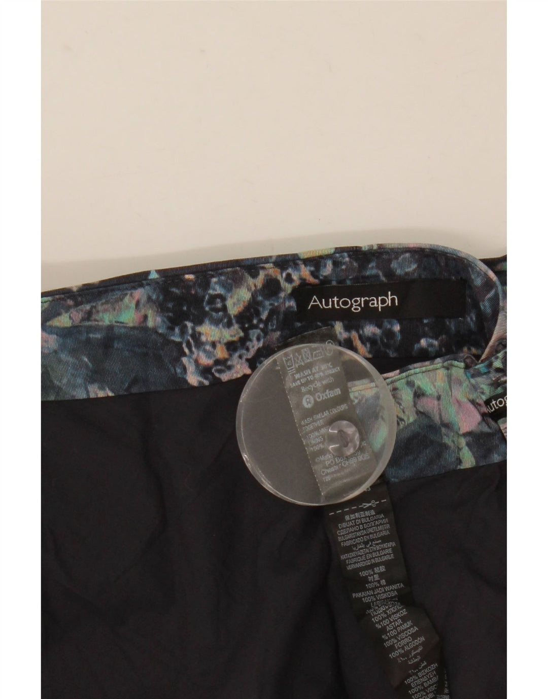 Gonna a tubino da donna Marks & Spencer UK 12 media W30 multicolore