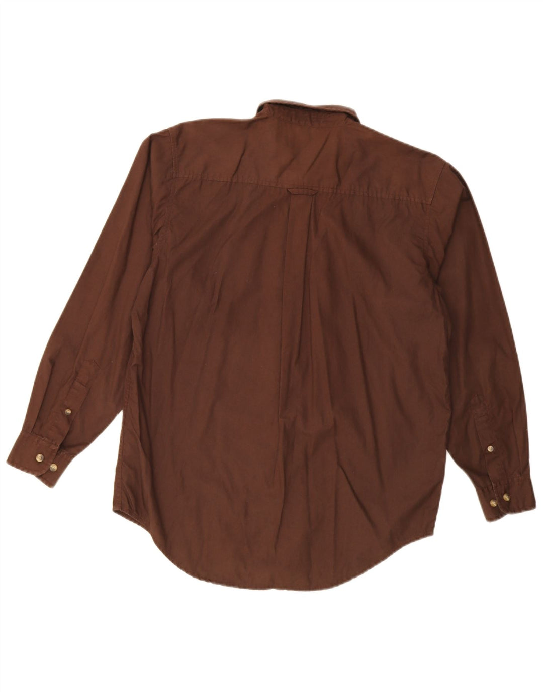 Camicia da uomo Lee piccola in cotone marrone