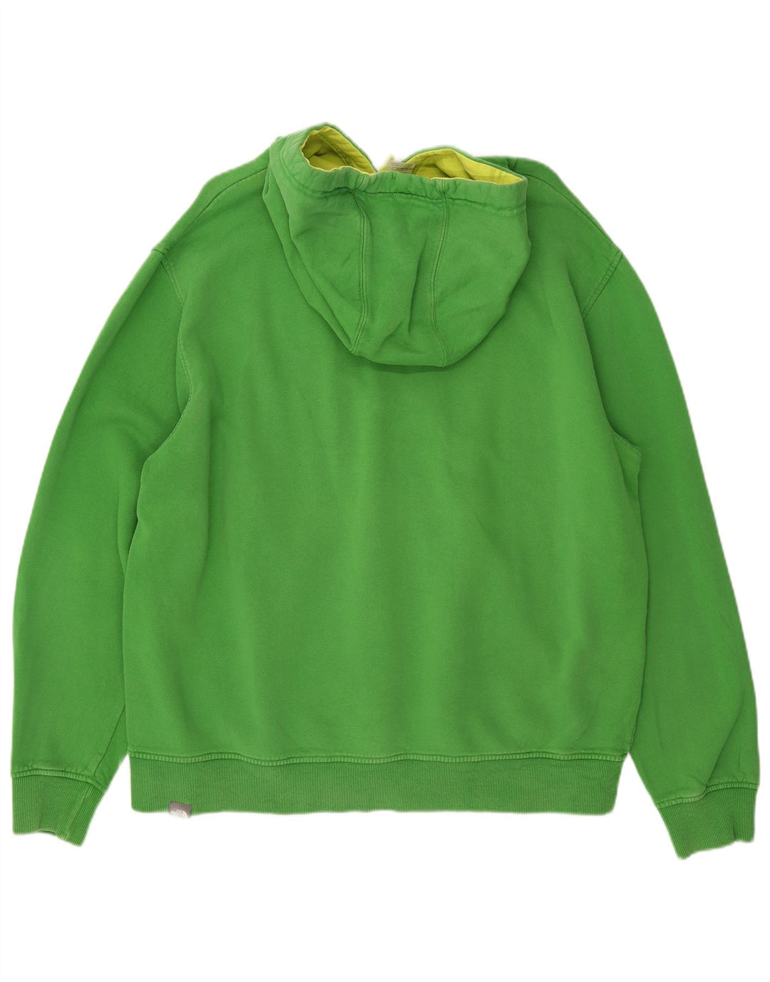 THE NORTH FACE Felpa con cappuccio grafica da uomo XL Cotone verde