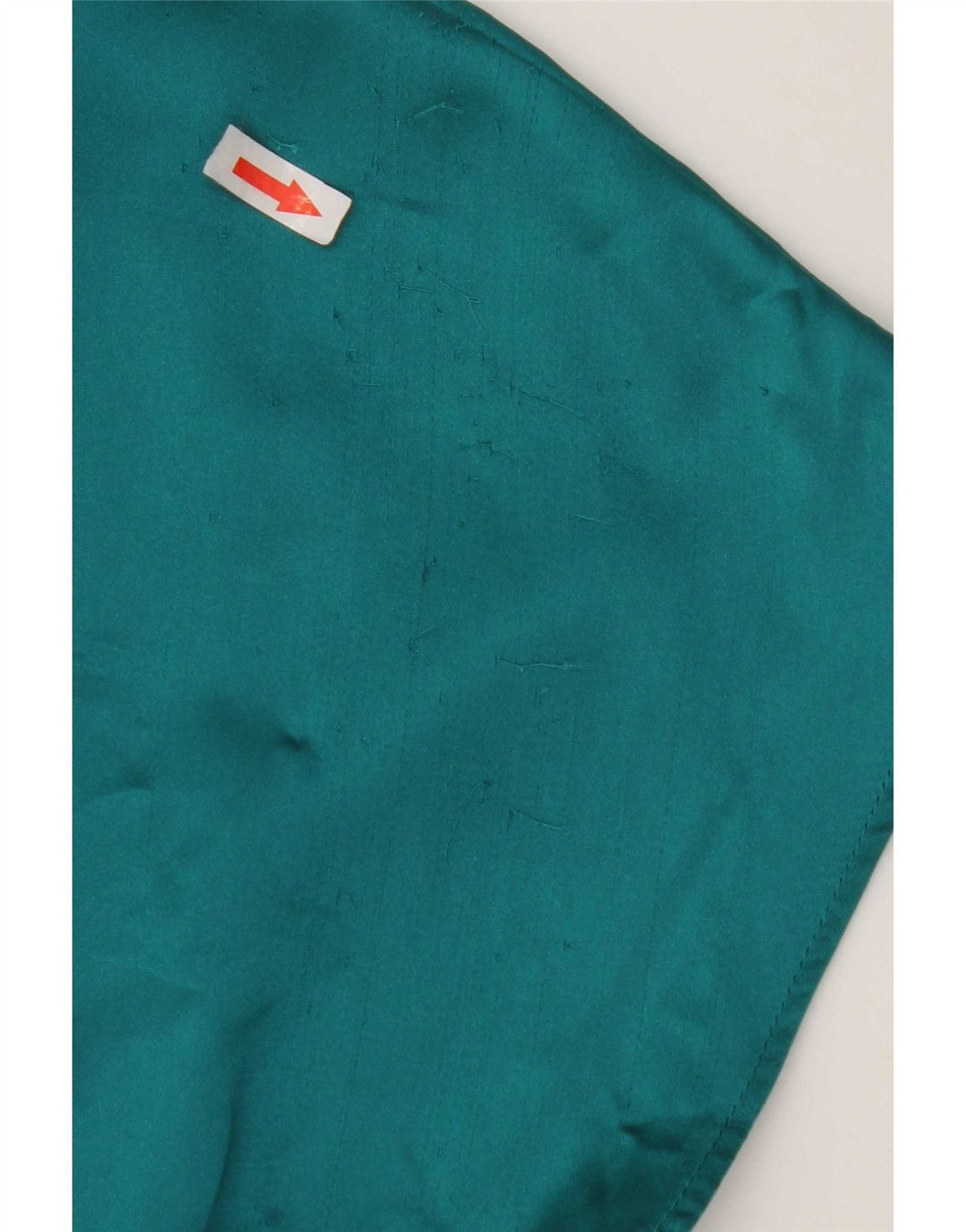 Top corto da donna Zara in camicetta UK 6 XS verde poliestere