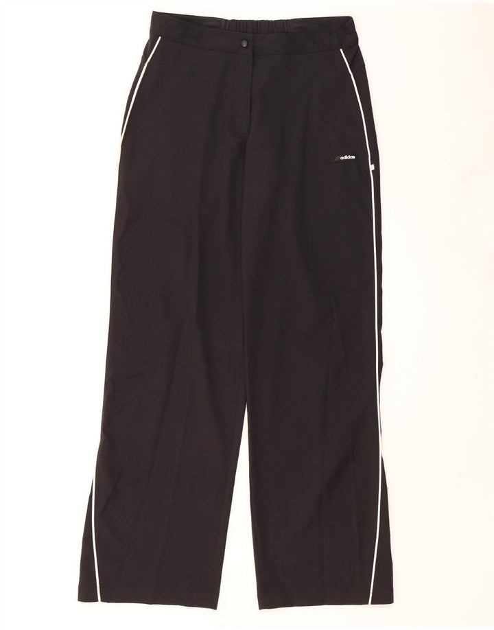 Pantaloni da tuta da donna ADIDAS UK 14 poliestere nero medio