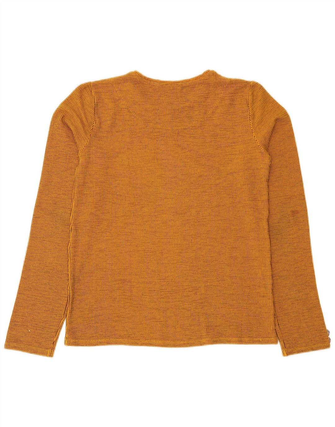 Top Zara da donna a maniche lunghe UK 12 a righe arancioni medie