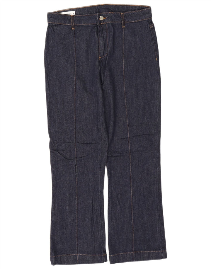Jeans Bootcut da donna Zara EU 40 medio W30 L27 cotone blu navy