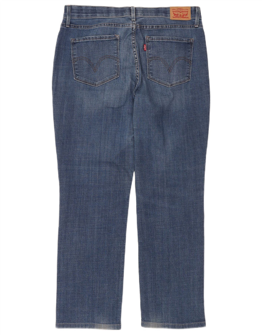 Levi's Donna 525 Jeans dritti US 14 XL W36 L30 Blu