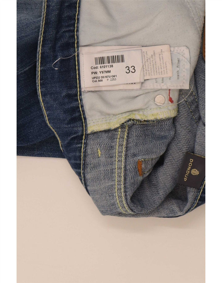 Dondup Jeans Slim Donna W33 L32 Cotone Blu