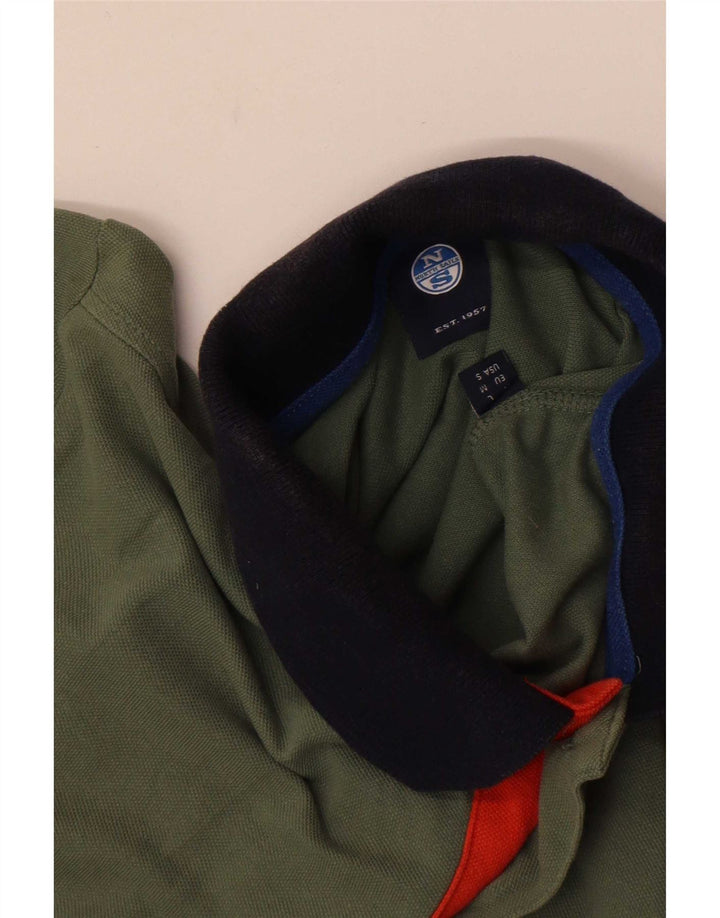 Polo North Sails da uomo piccola color kaki
