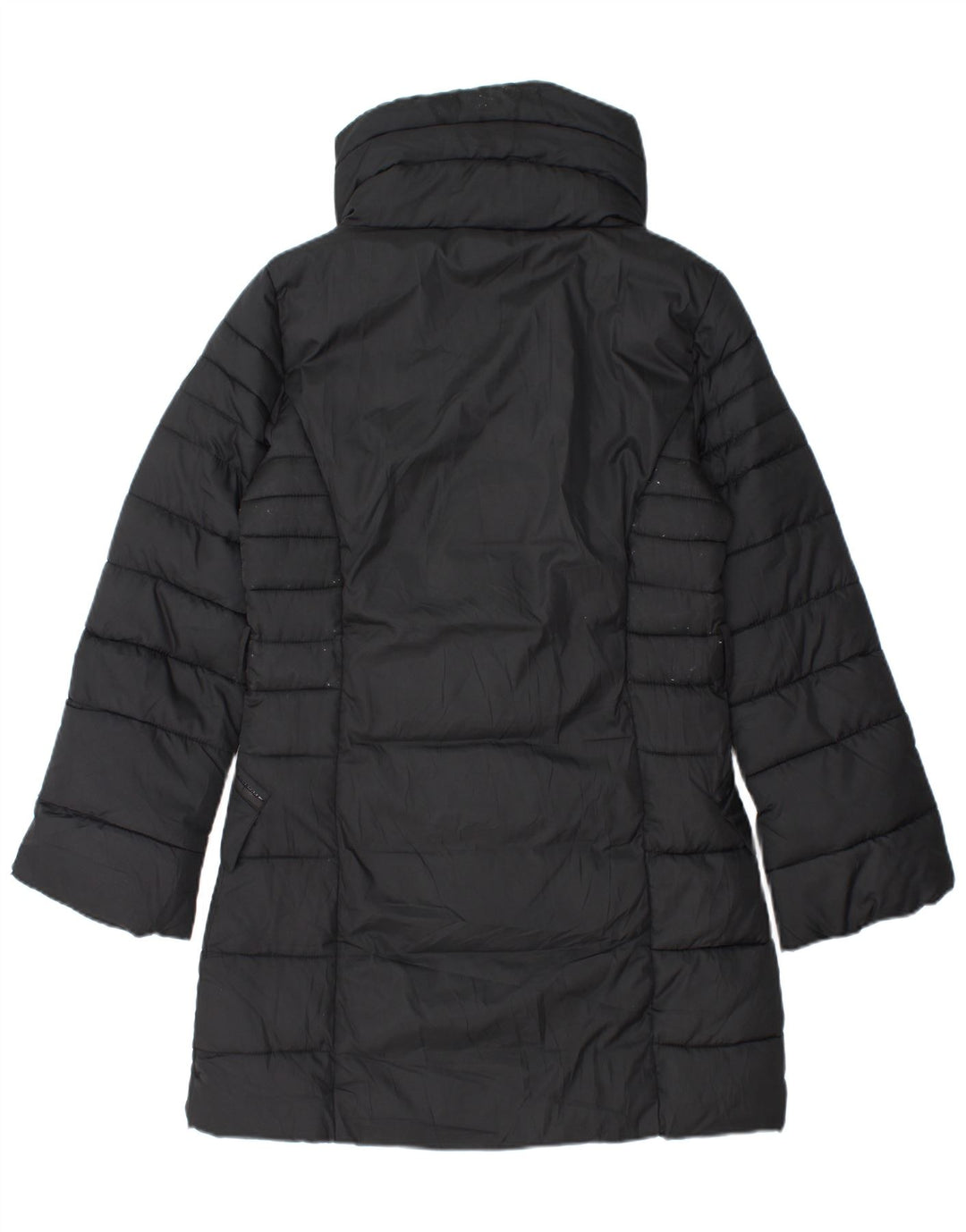 Cappotto imbottito da donna LOTTO UK 14 grande poliestere nero
