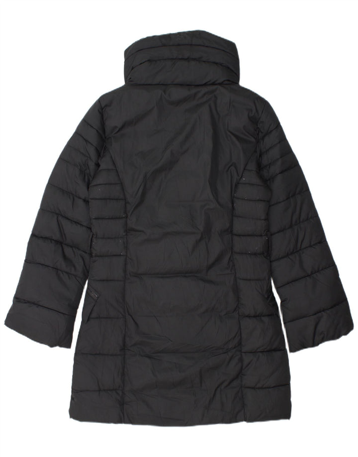 Cappotto imbottito da donna LOTTO UK 14 grande poliestere nero