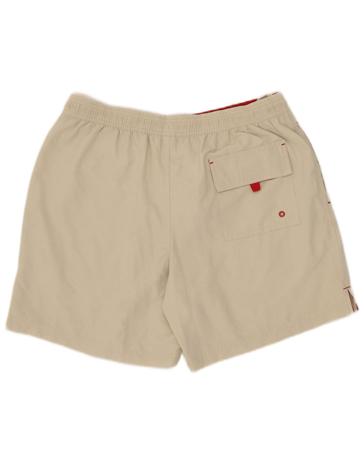 Pantaloncini da bagno da uomo Marks & Spencer grandi in poliestere beige
