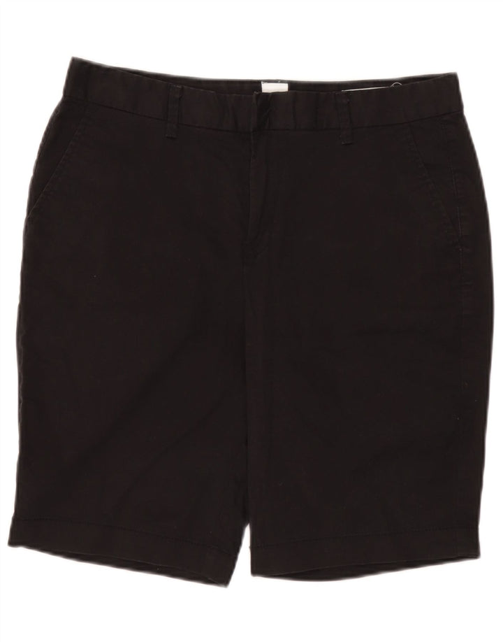 Pantaloncini chino da donna Gap UK 8 piccoli W32 cotone nero