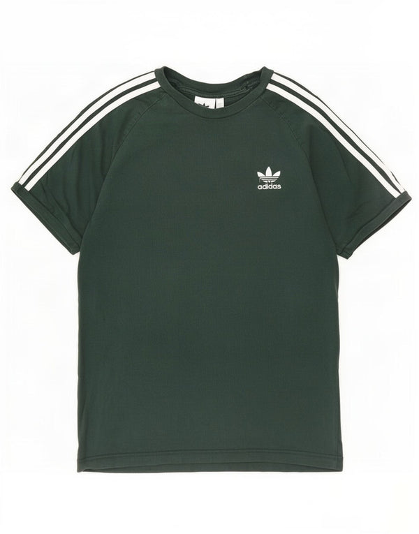 Maglietta Adidas da uomo Top Large in cotone verde