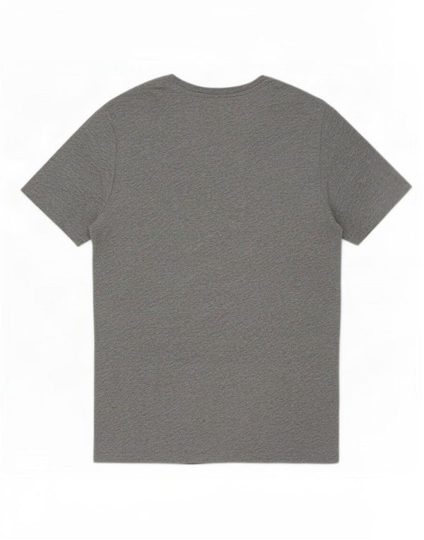 T-shirt grafica Nike da uomo con taglio atletico, cotone grigio medio
