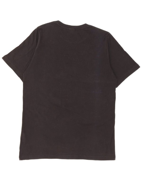 T-shirt grafica da uomo Nike Top grande in cotone nero