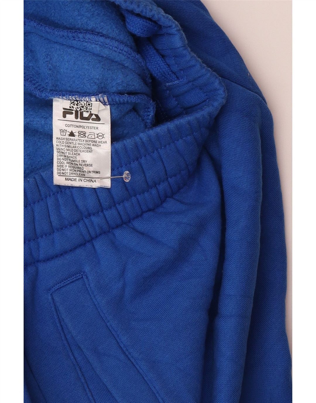 Pantaloni da tuta da uomo Fila Joggers Small Blu Cotone