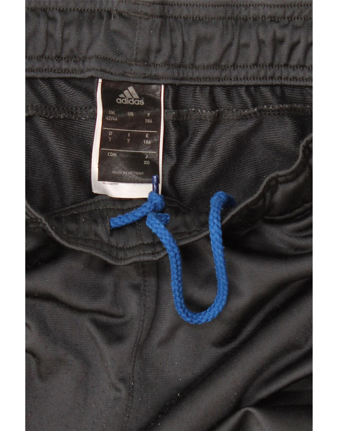 Pantaloni da tuta da uomo Adidas UK 42/44 Large Grigio Poliestere