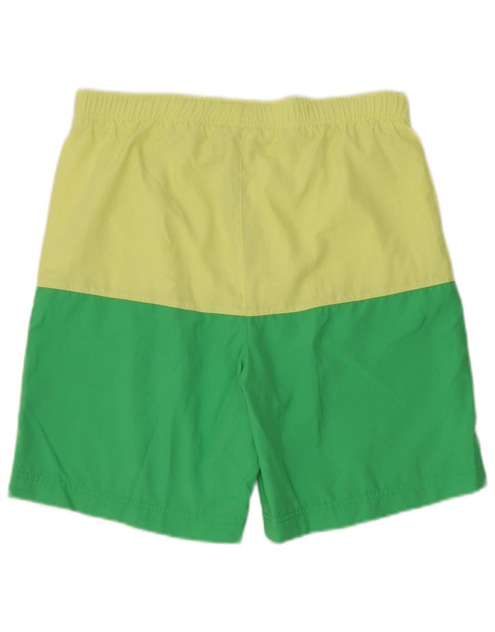 Pantaloncini da bagno Puma da ragazzo 15-16 anni Verde Colourblock