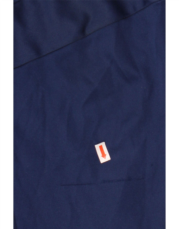 Pantaloni da tuta da uomo Adidas Large in poliestere blu navy