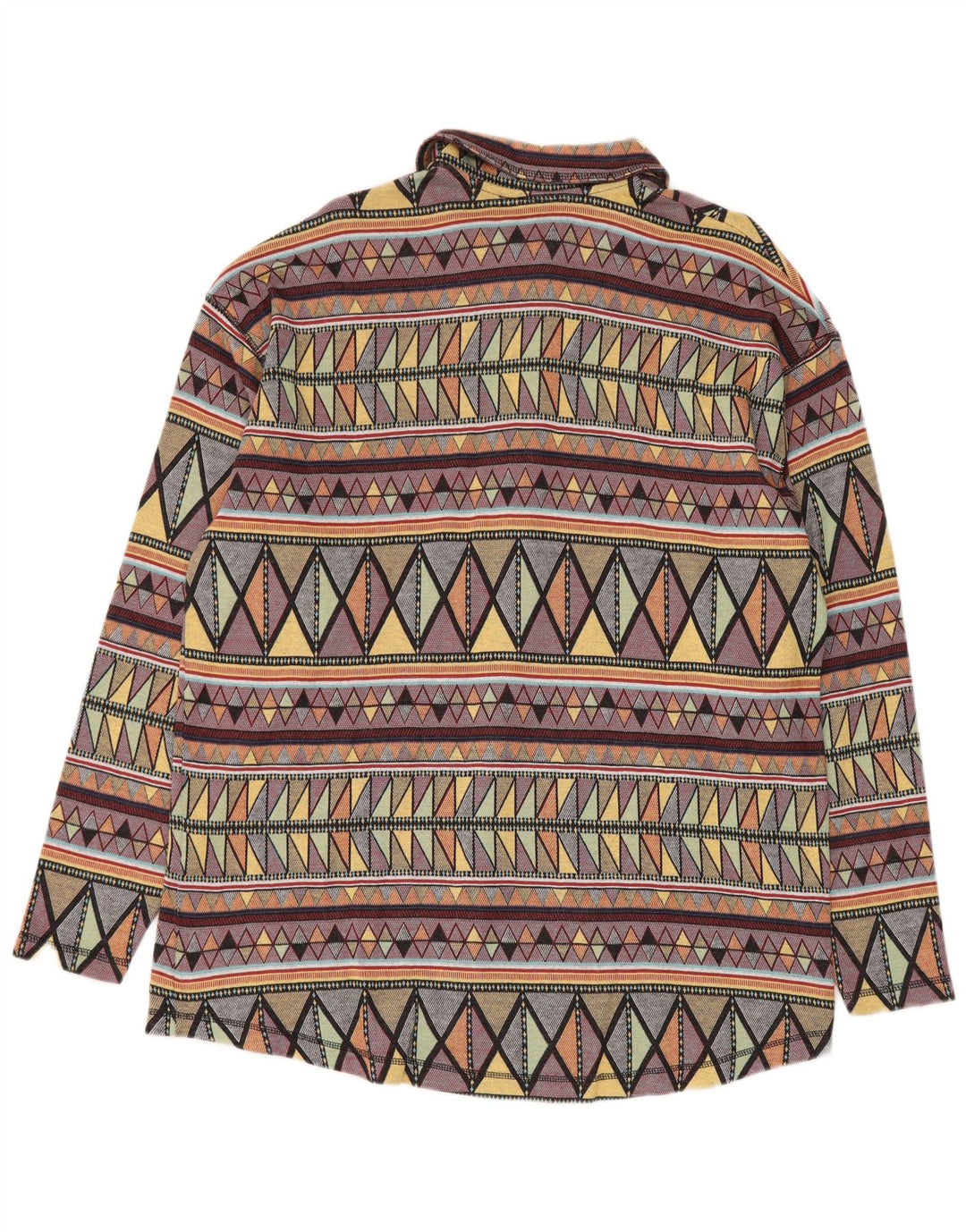 Camicia da uomo in flanella S.Oliver in cotone geometrico multicolore medio