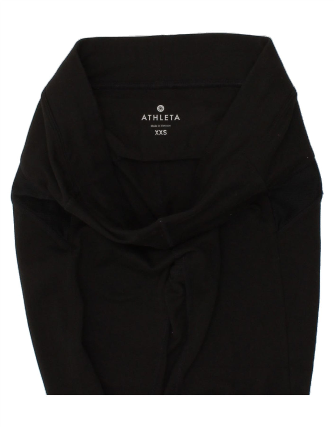 ATHLETA Womens Capri Leggings UK 2 2XS Black Polyester Vintage Athleta and Second-Hand Athleta from Messina Hembry 