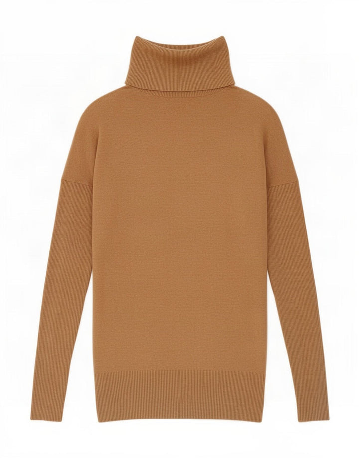 Maglione maglione a collo alto da donna Guess By Marciano UK 14 Marrone medio