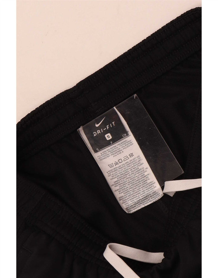 Pantaloni da tuta Nike Dri Fit da uomo piccoli in poliestere nero