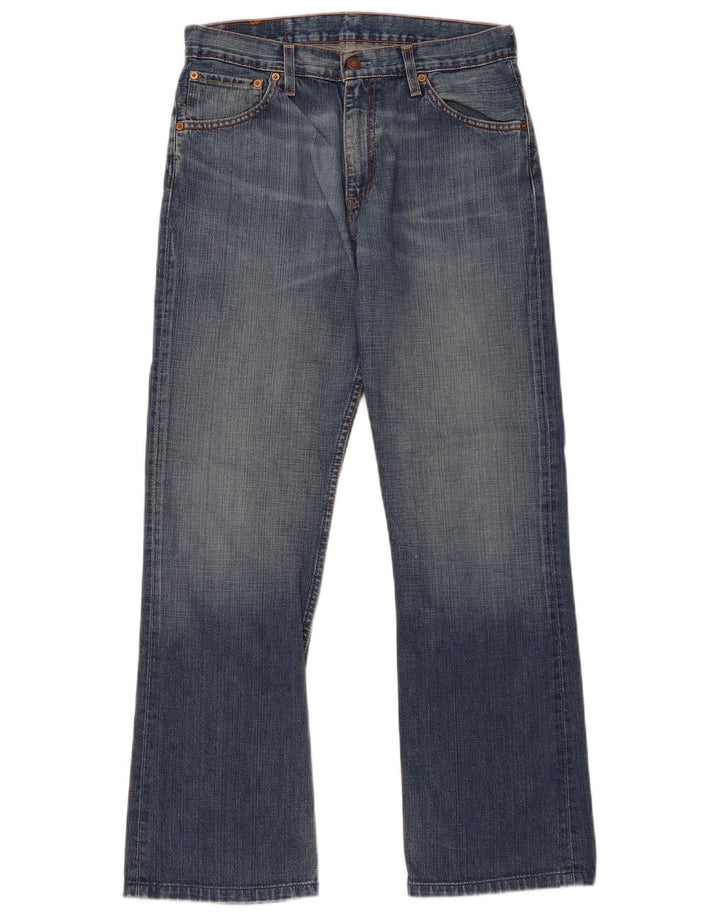 Levi's Uomo 507 Jeans Bootcut W32 L31 Cotone Blu