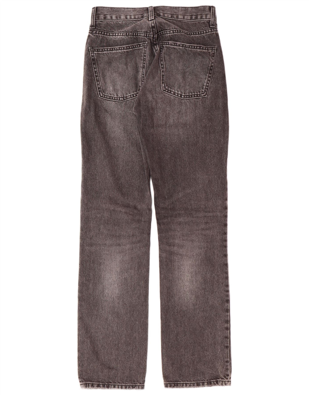 Jeans dritti vestibilità regolare da donna Zara EU 34 2XS W24 L30 Grigio classico