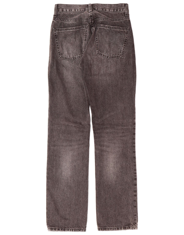 Jeans dritti vestibilità regolare da donna Zara EU 34 2XS W24 L30 Grigio classico